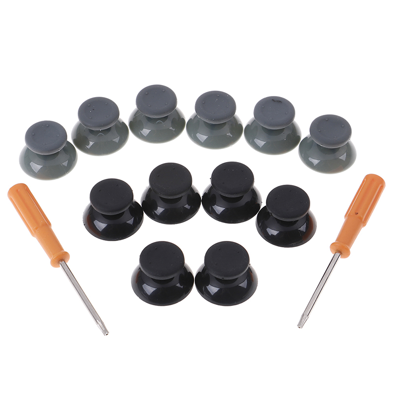 Retro Gaming Xbox 360 - ขายร้อน 7pcs สีดําสีเทา 3D Analog Stick
