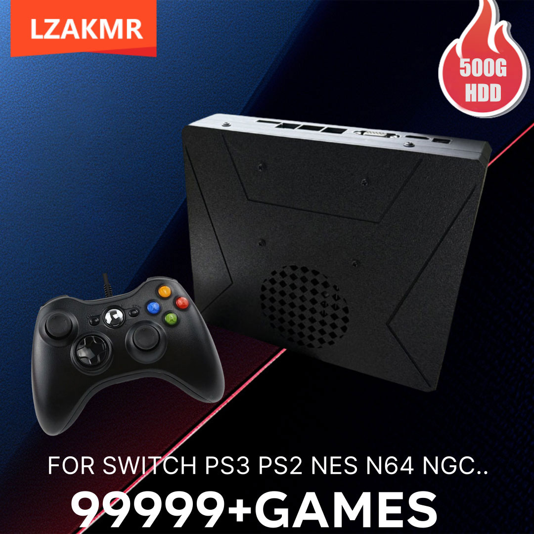 Retro Gaming Ps3 - LZAKMR S1 เรโทรเกมคอนโซล ดูอัล ซิสเต็ม วินโดว์