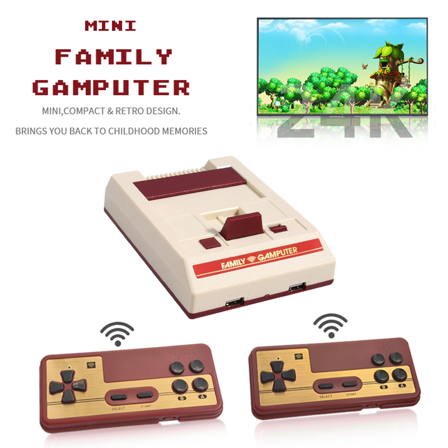 Retro Gaming Kiosk - ใหม่เกม4K HD Stick MINI TV คอนโซลเกมมือถือไร้สายปลั๊กแอนด์เพลย์ย้อนยุคคลาสสิกของขวัญเกมแพด