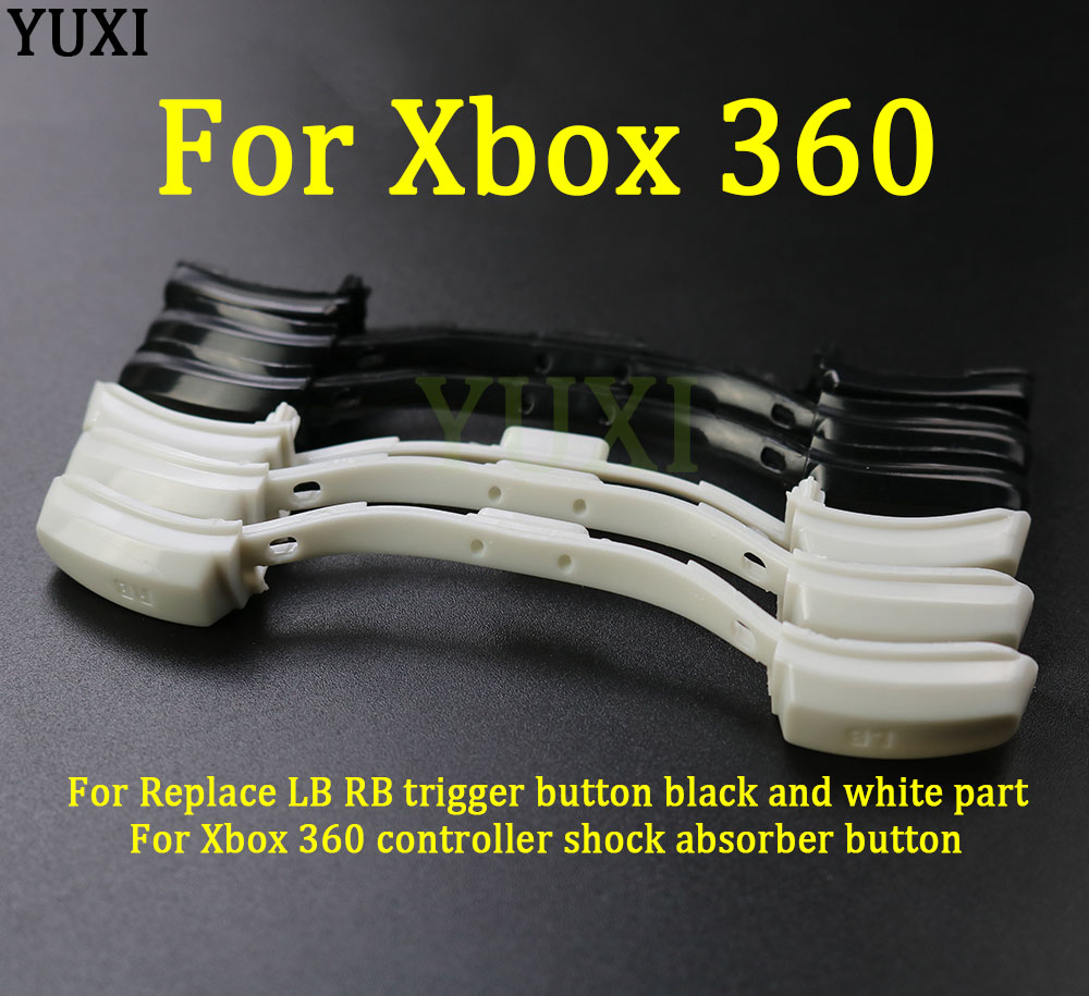 Retro Gaming Xbox 360 - Yuxi LB RB อะไหล่อะไหล่ปุ่มสำหรับ Xbox 360ชิ้นส่วนซ่อมแบบมีสายและไร้สาย