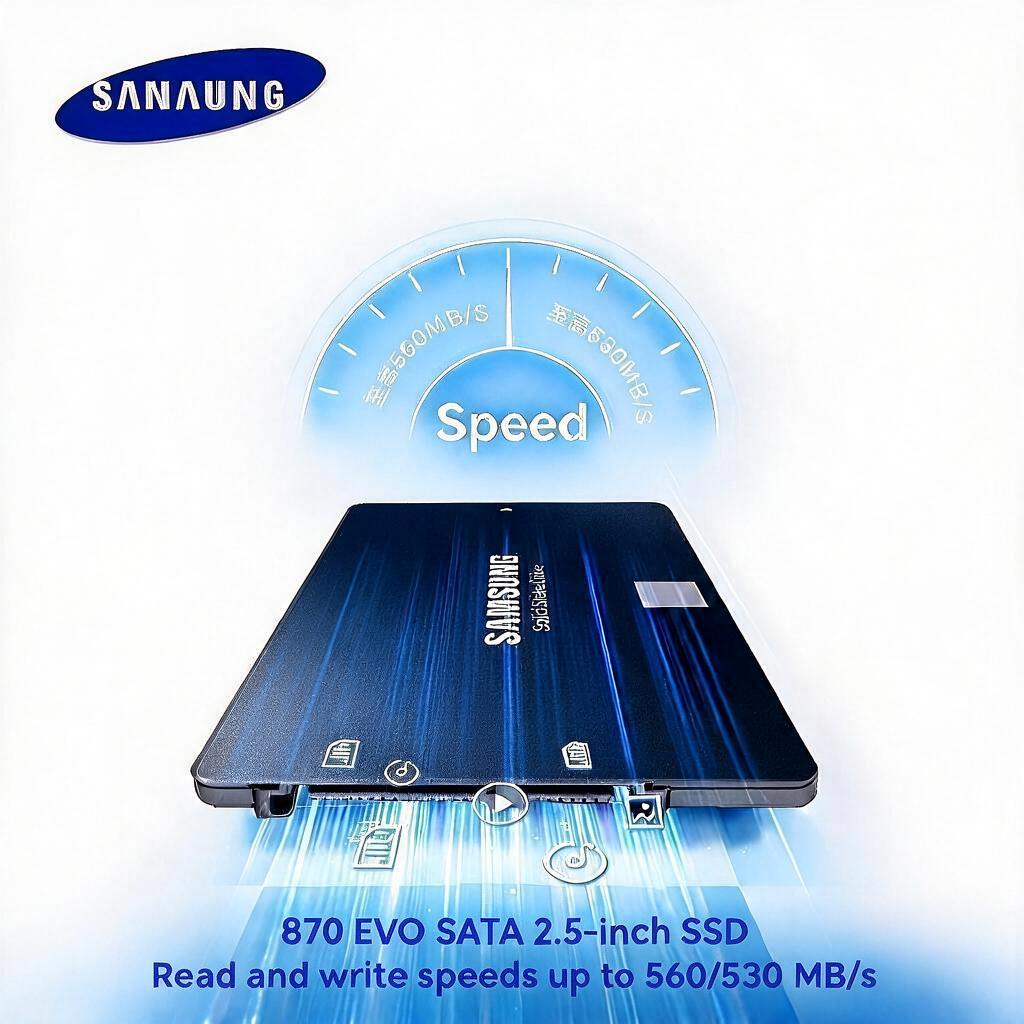 Samsung Ssd Evo 870 - SAMSUNG SSD 870 EVO ฮาร์ดดิสก์โซลิดสเตตภายใน HDD
