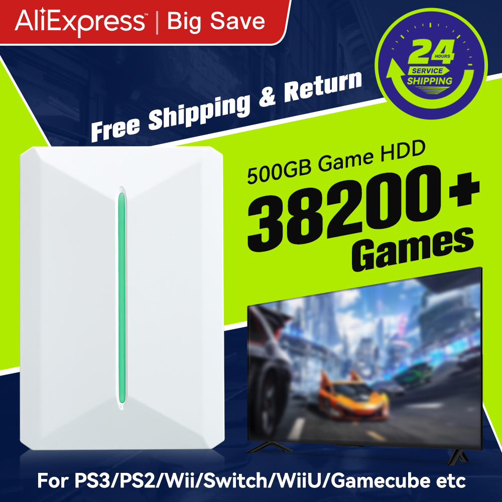Retro Gaming Ps3 - Retrobat & playnite คอนโซลเกมย้อนยุค500GB สำหรับ PS3/PS2/SWITCH/wi/wi/laptop