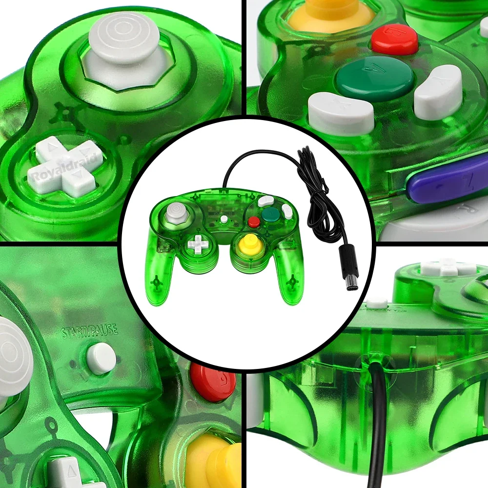 8 สีโปร่งใสสำหรับคอนโทรลเลอร์เ - Retro Gaming Joystick บทวิจารณ์และราคา