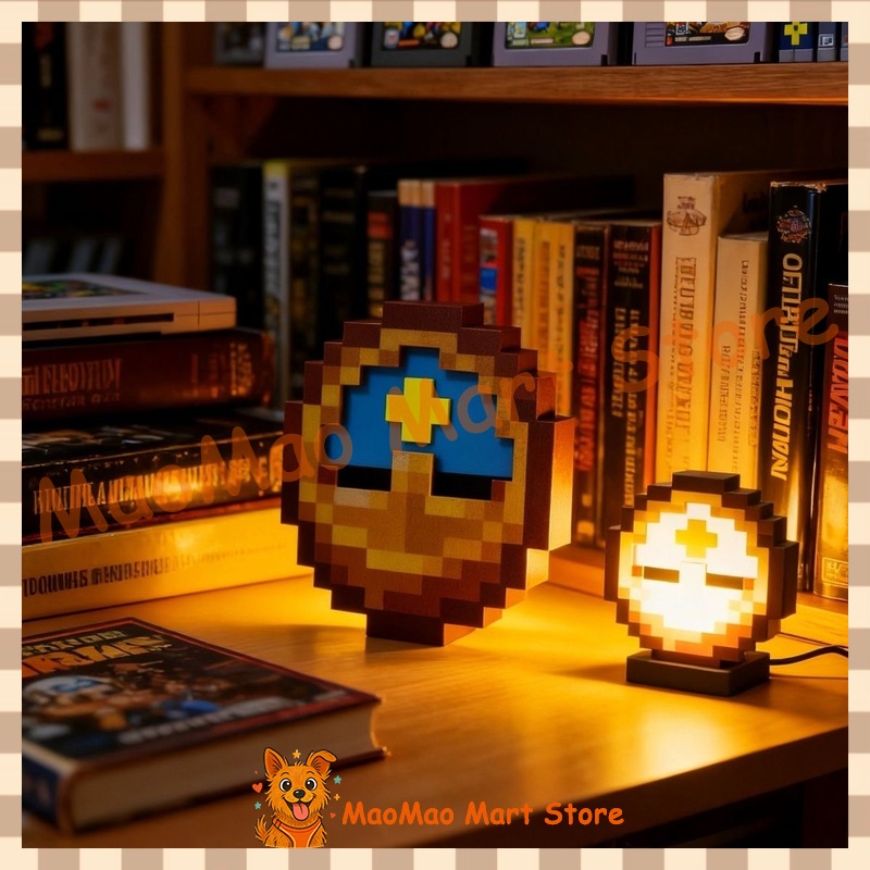 นาฬิกาติดผนังสไตล์พิกเซลย้อนยุ - Retro Gaming Decor บทวิจารณ์และราคา