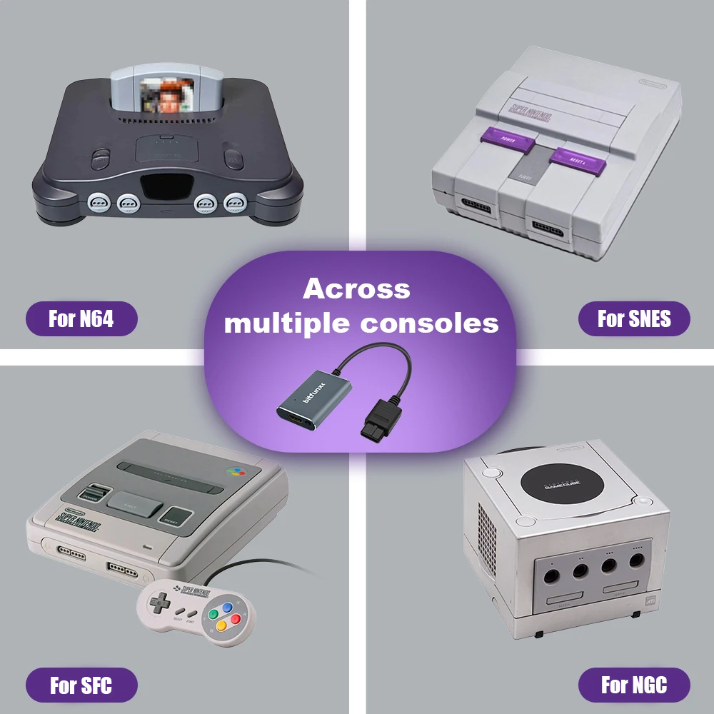 Bitfunx 720P Svideo/AV ไปยังอะ - Retro X8 Gaming Console บทวิจารณ์และราคา