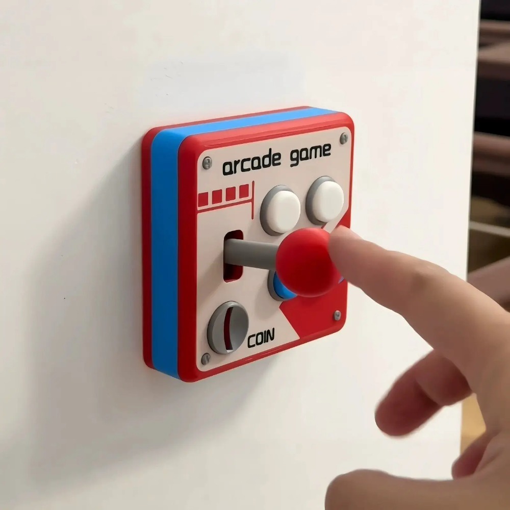 ฝาครอบจอยสติ๊กสไตล์เรโทร สำหรั - Retro Gaming Decor บทวิจารณ์และราคา