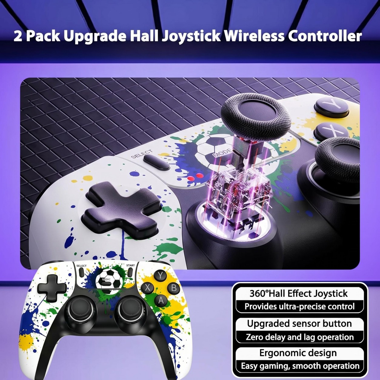 รูปแบบฟุตบอล คอนโทรลเลอร์เกมไร - Retro X8 Gaming Console บทวิจารณ์และราคา