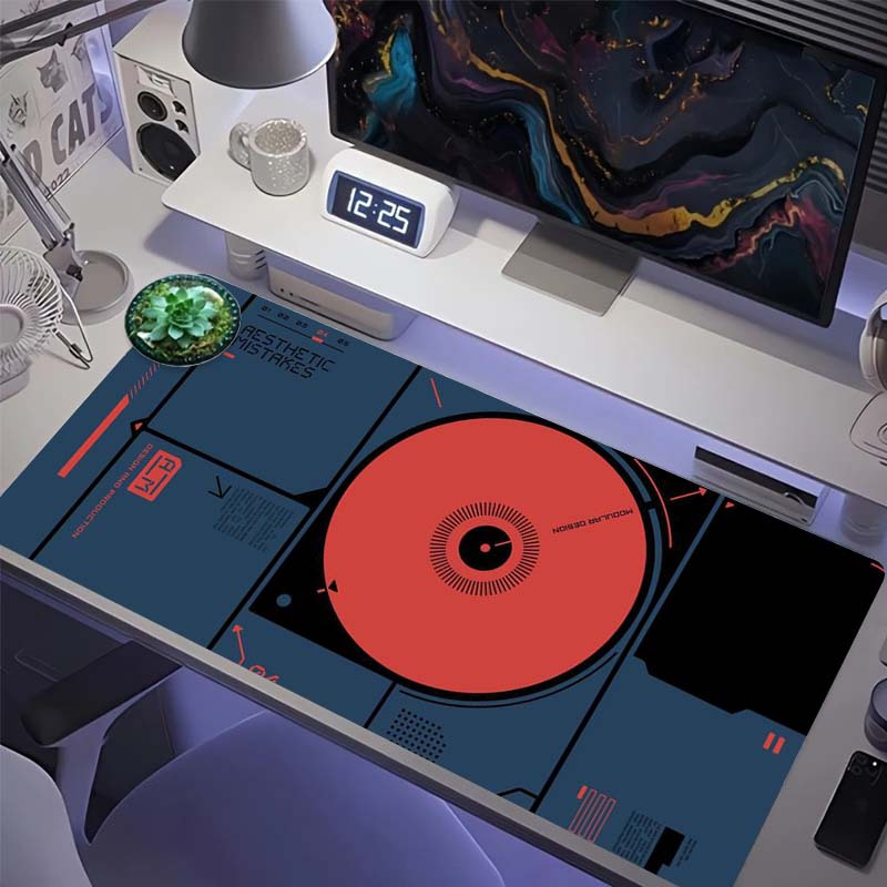 แผ่นรองเมาส์ลายเครื่องเล่นแผ่น - Retro Gaming Xl บทวิจารณ์และราคา