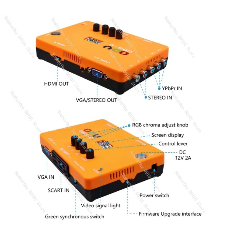 ODV GBS-C AIO RGBS YPbPr RGBHV - Retro Gaming Us บทวิจารณ์และราคา