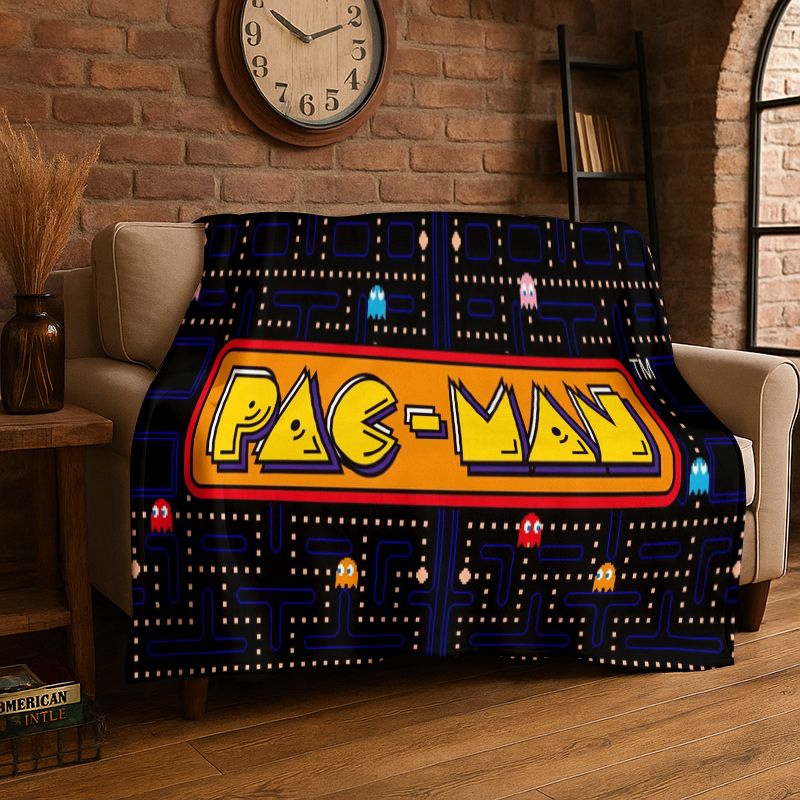 ผ้าห่มนุ่มลายเกมเรโทรพีแพ็คแมน - Retro Gaming Lounge บทวิจารณ์และราคา