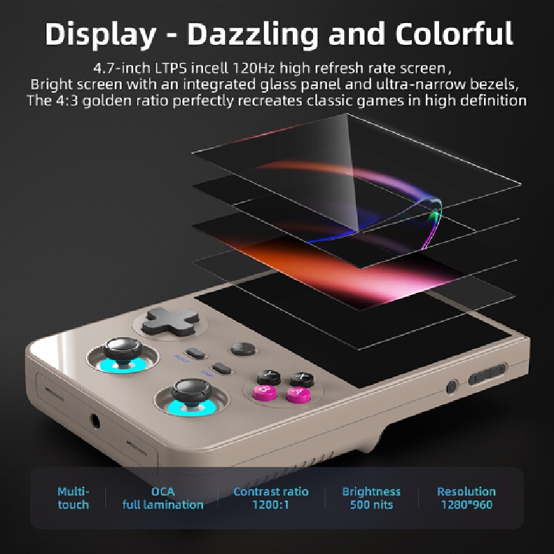 เครื่องเล่นเกมพกพา Rg477v อุปก - Retro Gaming For Tv บทวิจารณ์และราคา