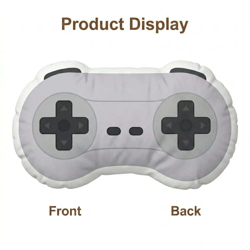 หมอนอิงรูปทรงแปลกตา ตัวควบคุมเ - Retro Gaming Lounge บทวิจารณ์และราคา