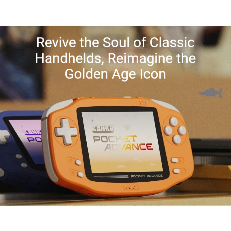 AYANEO KONKR Pocket Advance เค - Retro X8 Gaming Console บทวิจารณ์และราคา