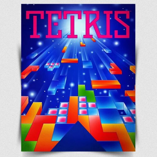 TETRIS METAL SIGN PLAQUE - ป้า - Retro Gaming Us บทวิจารณ์และราคา