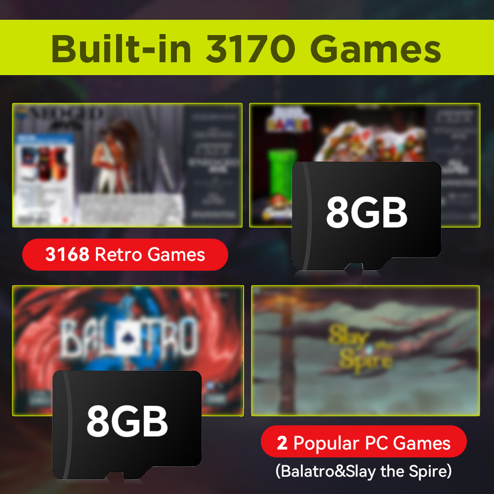 8GB เกม TF Card 3170 Retro/เกม - Retro X8 Gaming Console บทวิจารณ์และราคา